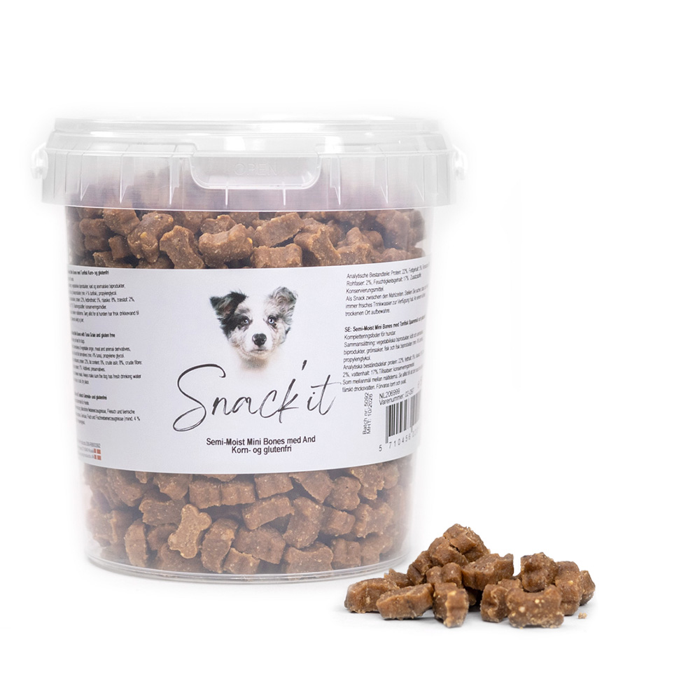 Snack It Semi-Moist Mini Bones m. And