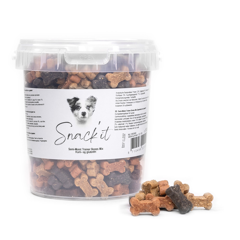 Snack It Semi Moist Bones Mix
