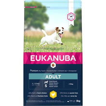 Indlæs billede til gallerivisning Eukanuba Small Breed Chicken 3kg.

