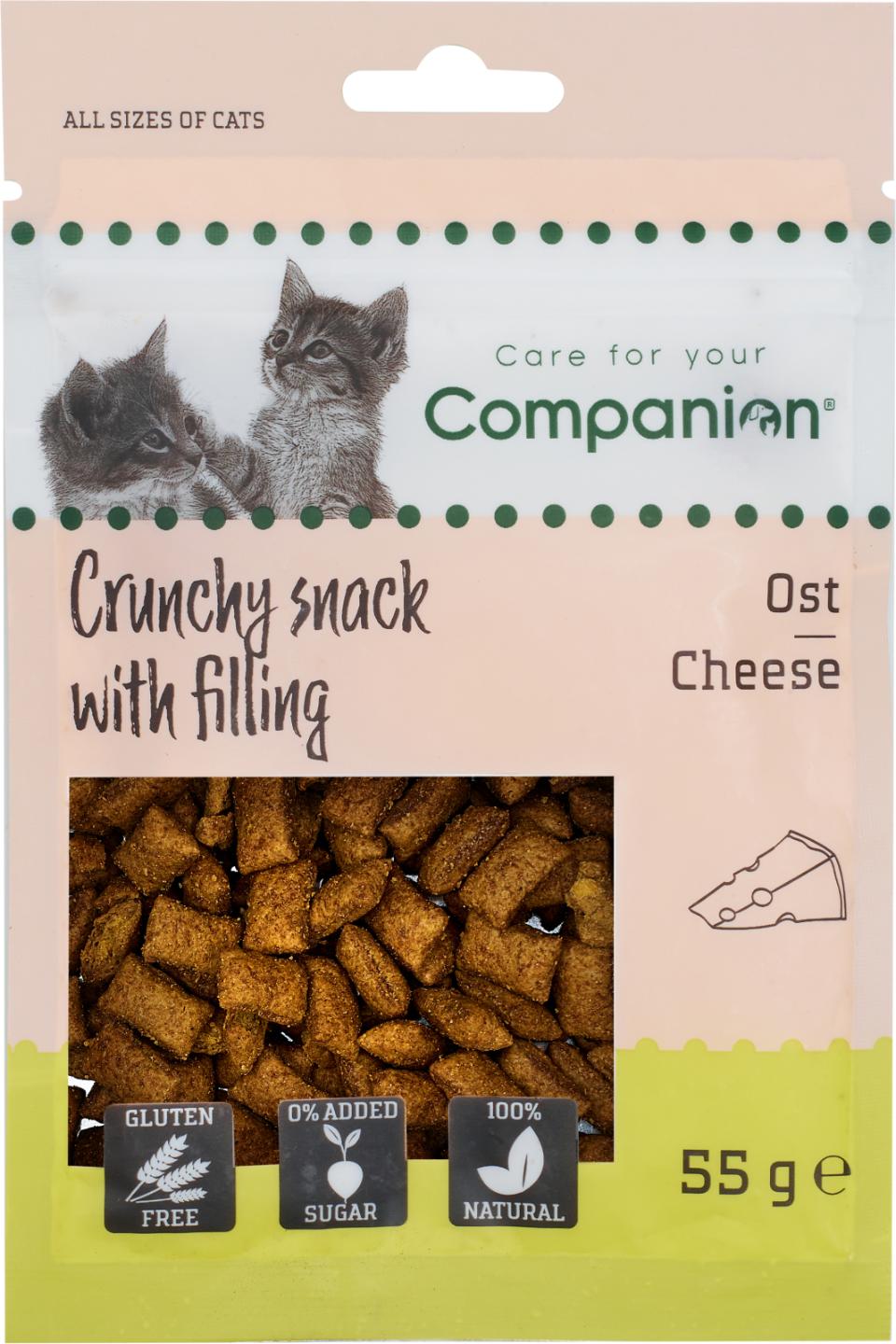 Companion Sprøde snacks med ost.