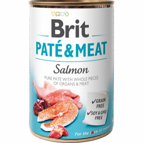 Brit Paté & Meat Salmon.