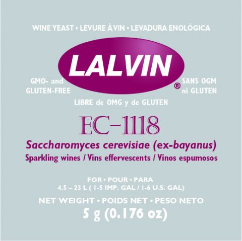 Lalvin EC 118 Champagne Gær